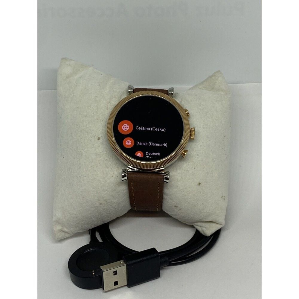 Fossil Gen 4 Authentic Digital Dial Smart Watch W/ Custom Band FTW6043 RZ116
